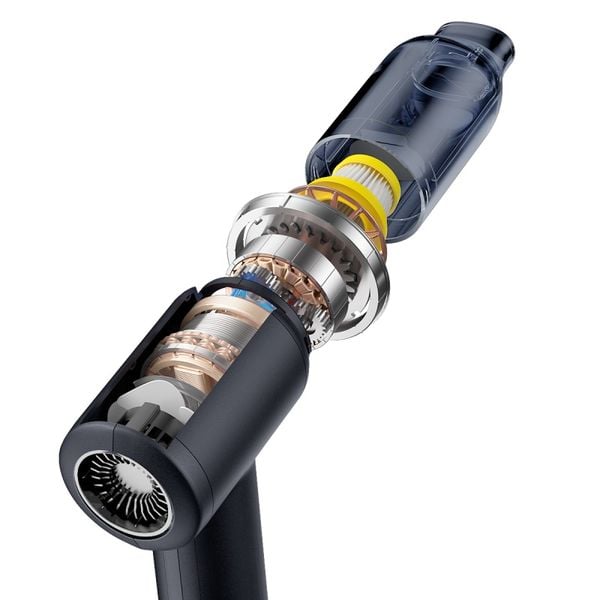 Máy Hút Bụi Cầm Tay Baseus AT Car (45W, 5000pa, 2000mAh*2pcs, 