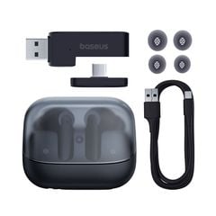 Tai nghe Bluetooth Baseus AeQur G10 – True Wireless, Bluetooth 5.3, GPS, sạc nhanh, chơi game 3D không delay