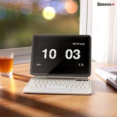 Bàn phím nam châm Baseus Brilliance – Kèm bao da, LED hiển thị, cho iPad Pro 11/12.9
