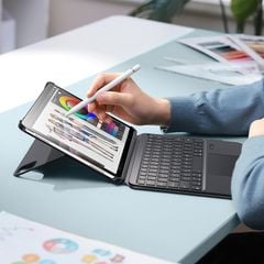 Bao da bàn phím Baseus Brilliance II – Tháo rời bằng nam châm, xoay dọc/ngang, cho iPad Pro (2018–2022)/Air 4–6