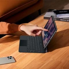 Bàn phím Baseus Brilliance 2 – Kèm bao da nam châm, cho iPad Pro 11/12.9 & Air4/5/6, bản nâng cấp 2024