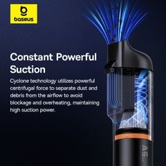 Máy Hút Bụi Cầm Tay Baseus A5 Air Series Car Vacuum Cleaner (90W, 12000Pa, 2000mAh)