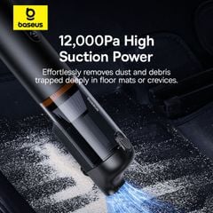 Máy Hút Bụi Cầm Tay Baseus A5 Air Series Car Vacuum Cleaner (90W, 12000Pa, 2000mAh)