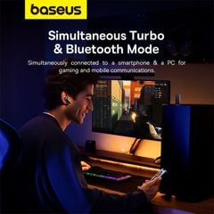 Tai nghe Bluetooth Baseus AeQur G10 – True Wireless, Bluetooth 5.3, GPS, sạc nhanh, chơi game 3D không delay
