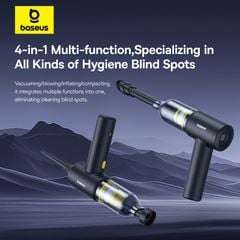 Máy Hút Bụi Cầm Tay Baseus AT Car (45W, 5000pa, 2000mAh*2pcs,