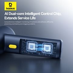 Máy Hút Bụi Cầm Tay Baseus AT Car (45W, 5000pa, 2000mAh*2pcs,