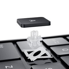 Bao da bàn phím Baseus Brilliance II – Tháo rời bằng nam châm, xoay dọc/ngang, cho iPad Pro (2018–2022)/Air 4–6