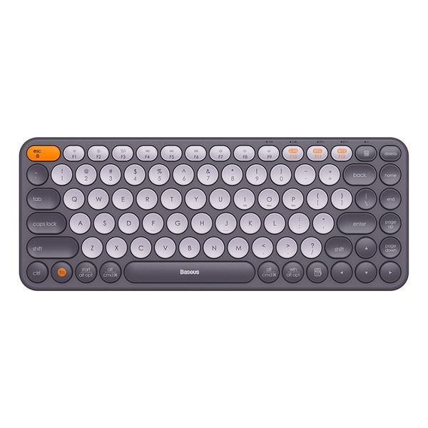 Bàn phím không dây Baseus Creator – Kết nối 3 thiết bị, 2.4GHz/Bluetooth, bền bỉ, cho Laptop/MacBook/iPad