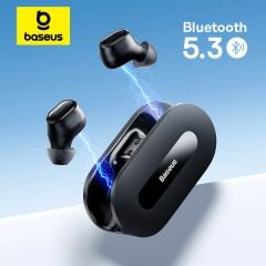 Tai nghe Bluetooth Baseus Bowie EZ10 True Wireless Mini in ear Thể Thao (V5.3, 25H, AAC/SBC, App, No-delay & HD Hifi Gaming Earbuds)